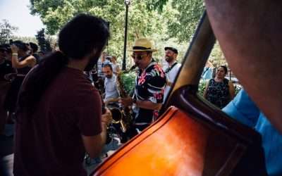 Cuando bailamos con una banda en directo